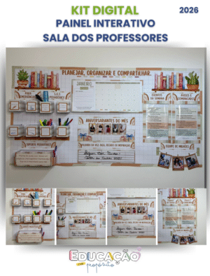 Painel Interativo para Sala dos Professores - 2026