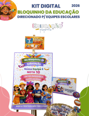 Kit Bloquinho da Educação - 2026