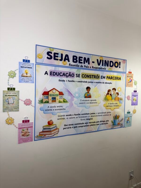 Kit de Reunião de Pais - A Educação se Constrói em Parceria