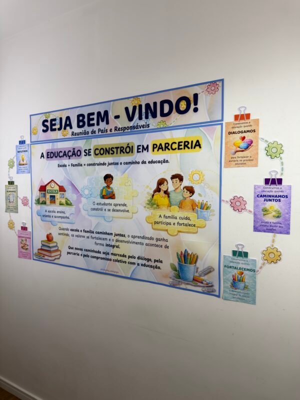 Kit de Reunião de Pais - A Educação se Constrói em Parceria