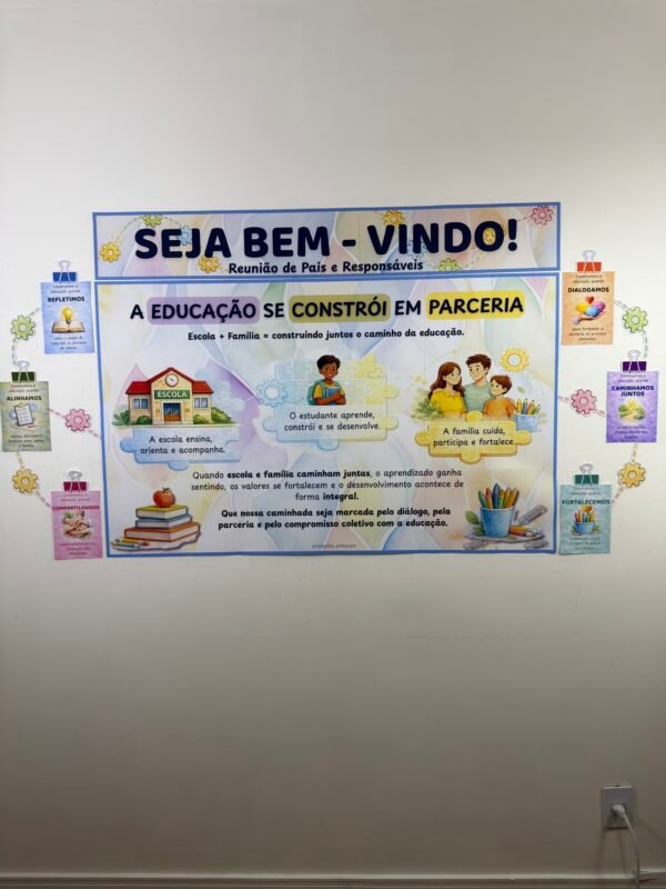 Kit de Reunião de Pais - A Educação se Constrói em Parceria