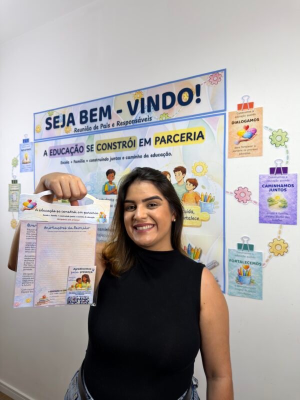 Kit de Reunião de Pais - A Educação se Constrói em Parceria