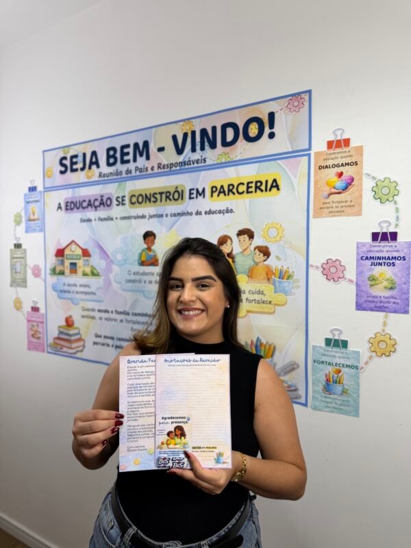 Kit de Reunião de Pais - A Educação se Constrói em Parceria