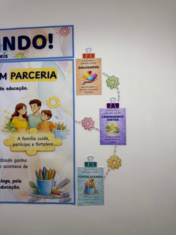 Kit de Reunião de Pais - A Educação se Constrói em Parceria