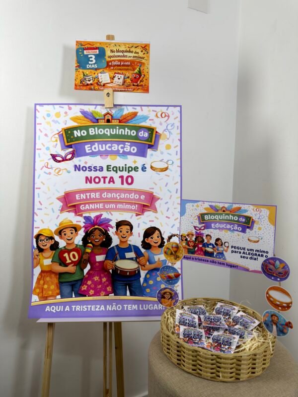 Kit Bloquinho da Educação - 2026