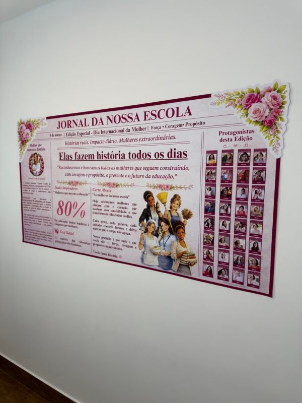 Kit Jornal da Escola | Edição Especial "Dia Internacional da Mulher"