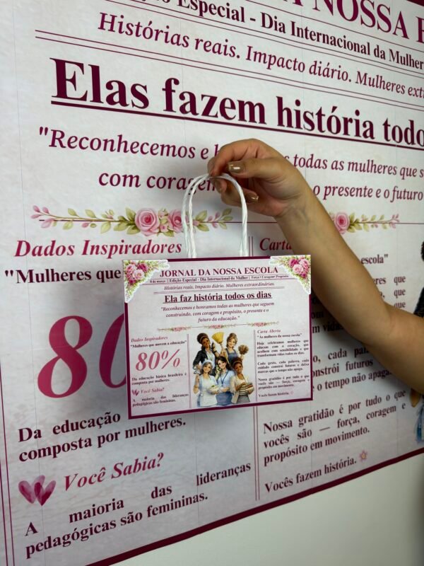 Kit Jornal da Escola | Edição Especial "Dia Internacional da Mulher"