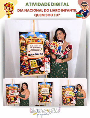 Atividade Lúdica - Dia Nacional do Livro Infantil  | Quem sou Eu?