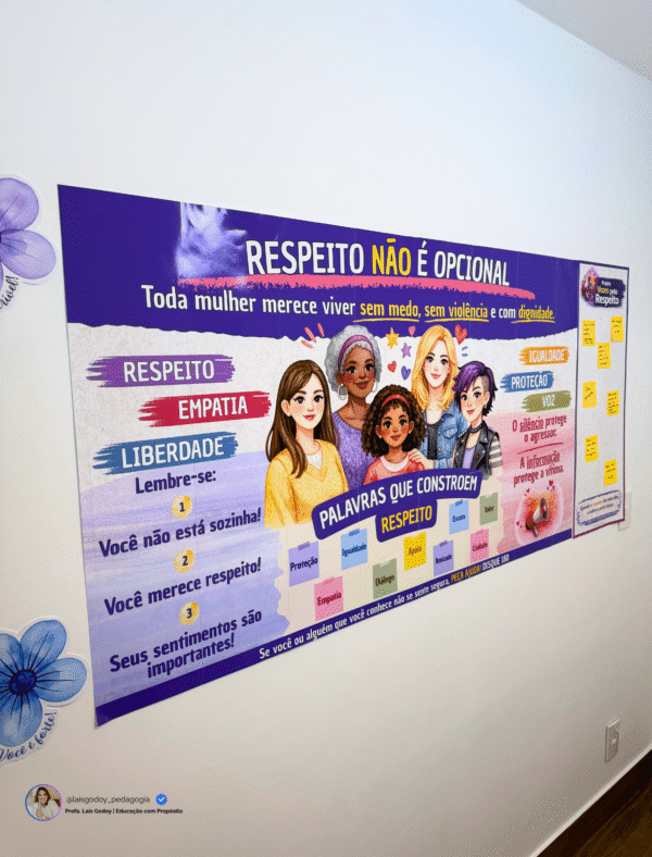 Kit Conscientização Escolar – Vozes pelo Respeito