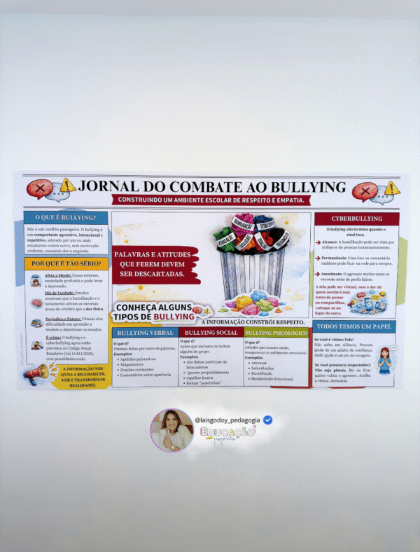 3 Kit Educativo - Combate ao Bullying