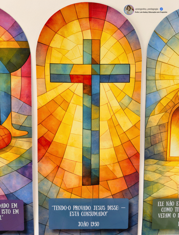 4 Kit - Páscoa Cristã | Foi por Amor