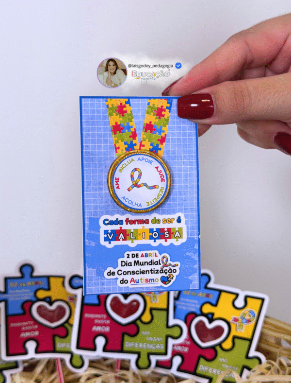 Kit Recepção | Dia Mundial de Conscientização do Autismo