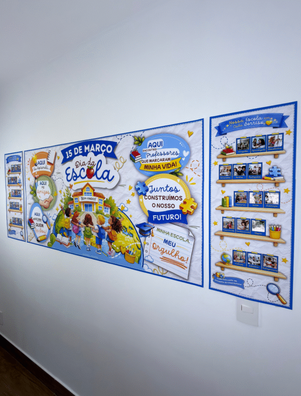 4 Kit Dia da Escola - Nossa Escola, Nossa História