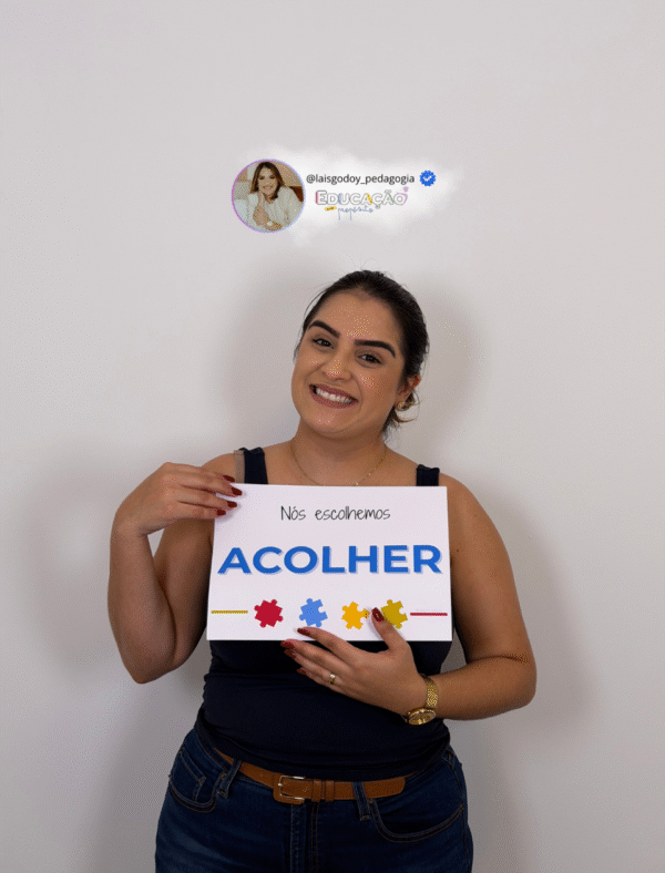 4 Plaquinhas de Inclusão - Nós Escolhemos Respeitar | Autismo