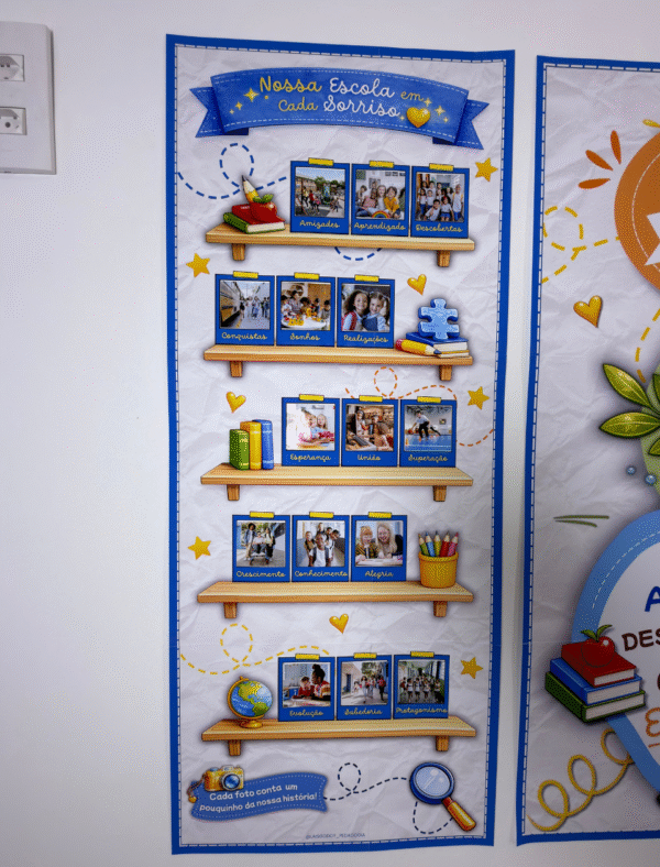 5 Kit Dia da Escola - Nossa Escola, Nossa História