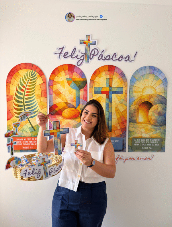 8 Kit - Páscoa Cristã | Foi por Amor