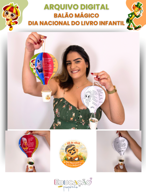 Balão Mágico – Dia Nacional do Livro Infantil