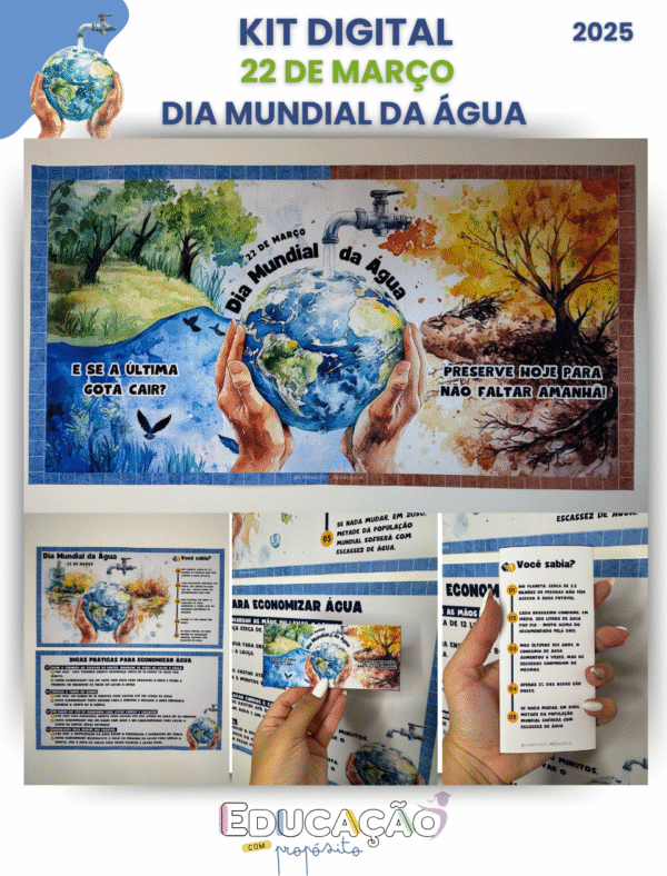 Kit - Dia Mundial da Água 2025
