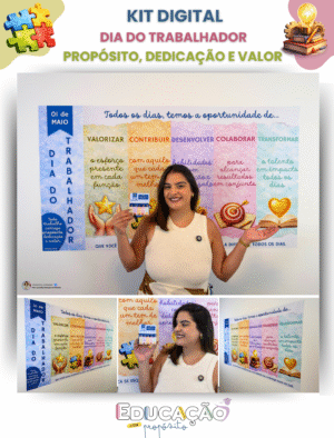 Kit Dia do Trabalhador – Propósito, Dedicação e Valor