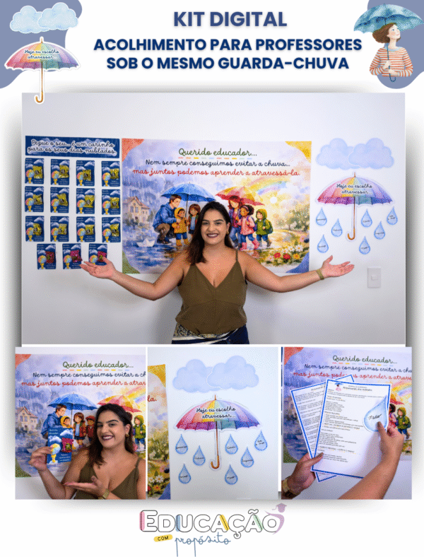 Kit de Acolhimento para Professores - Sob o Mesmo Guarda-Chuva