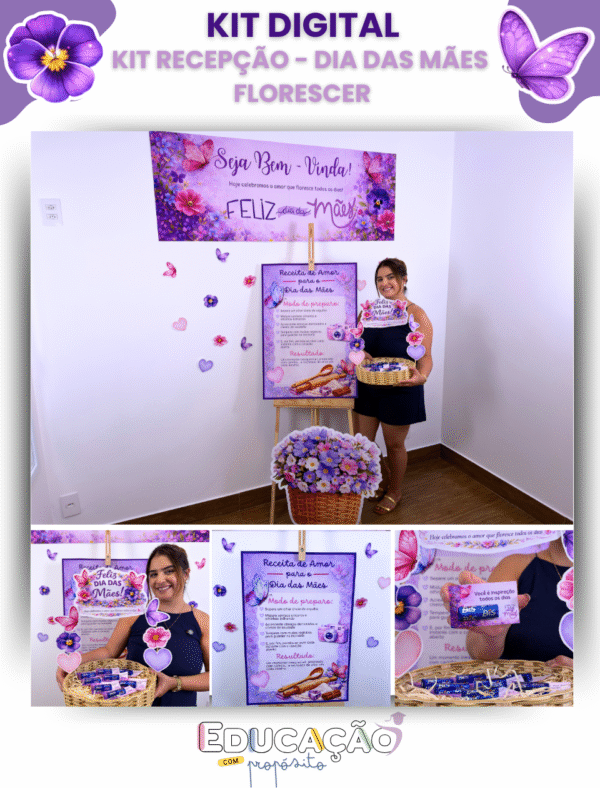 Kit Recepção - Dia das Mães | Florescer