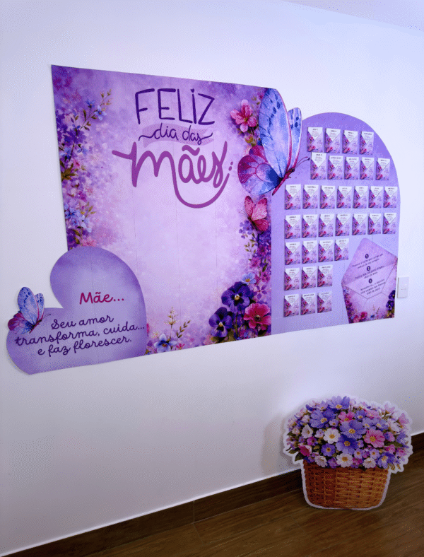 Painel Interativo - Dia das Mães | Florescer