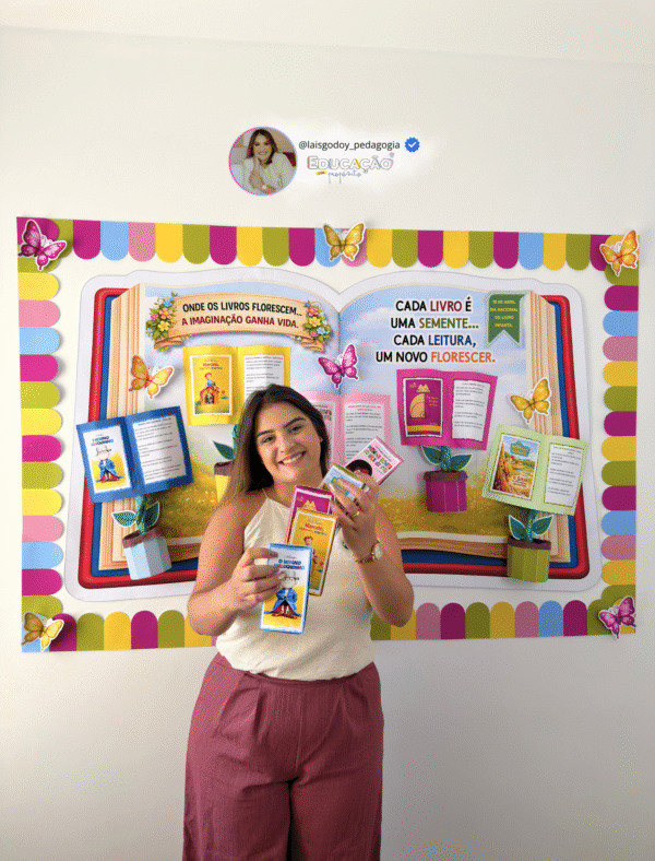 2 Kit - Cada Leitura é uma Semente | Dia Nacional do Livro Infantil