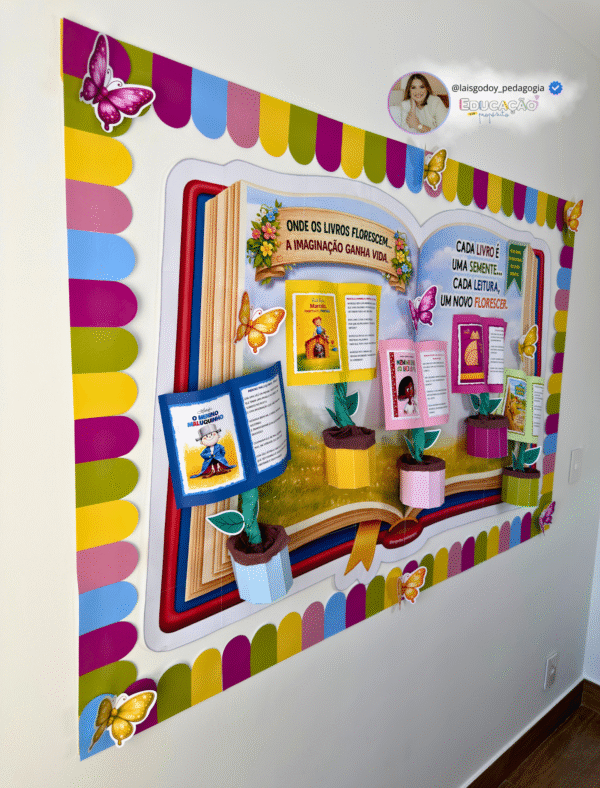 3 Kit - Cada Leitura é uma Semente | Dia Nacional do Livro Infantil