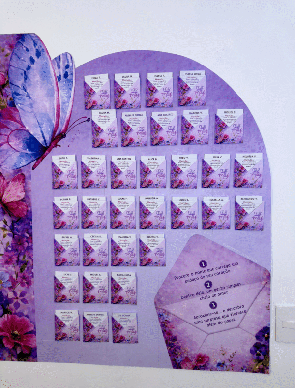 Painel Interativo - Dia das Mães | Florescer