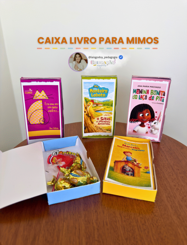 5 Kit - Cada Leitura é uma Semente | Dia Nacional do Livro Infantil