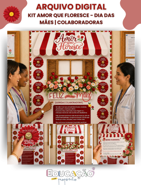 Kit Amor que Floresce - Dia das Mães | Colaboradoras