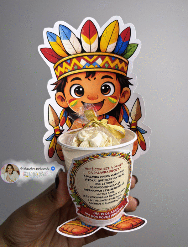 Thumbnail Livro Gigante Dia dos Povos Indígenas (2) Lembrancinha - Dia dos Povos Indígenas