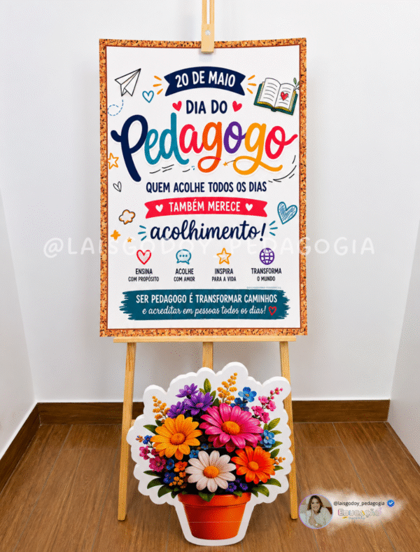 Kit de Acolhimento – Dia do Pedagogo | 20 de Maio