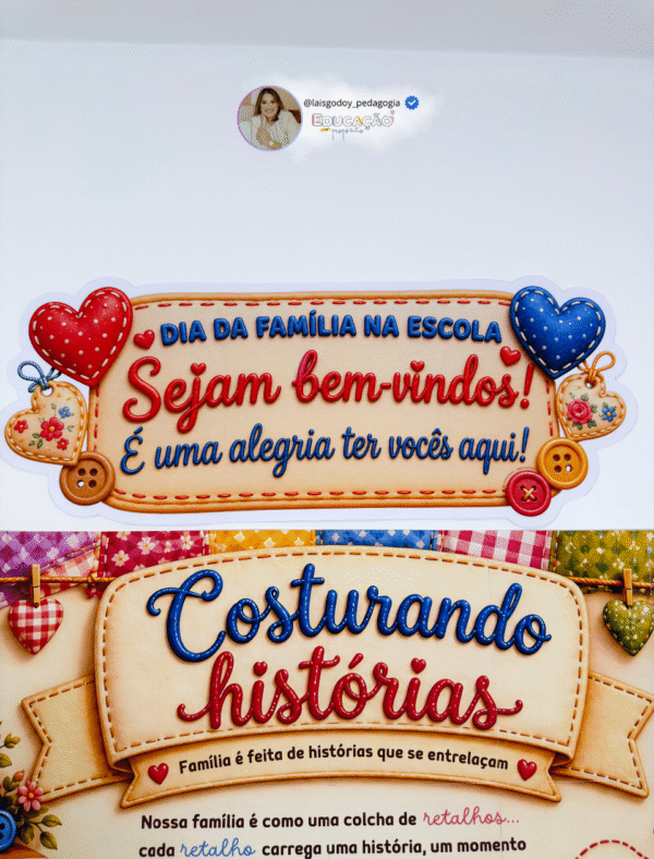 Painel - Costurando Histórias | Dia da Família