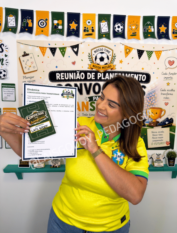 8 Kit de Acolhimento - Reunião de Planejamento | Convocados para Transformar