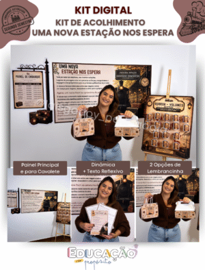 1 Kit de Acolhimento - Uma Nova Estação Nos Espera