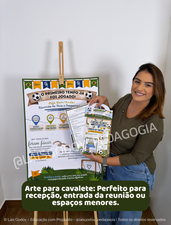 Kit Completo de Reunião de Pais e Responsáveis – O primeiro tempo já foi jogado