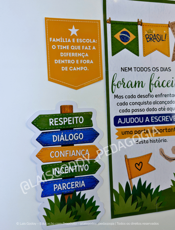 Kit Completo de Reunião de Pais e Responsáveis – O primeiro tempo já foi jogado