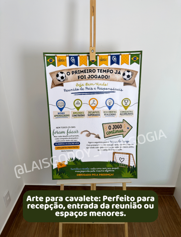 2 Kit de Reunião de Pais e Responsáveis - Experiência em Sala | O primeiro tempo já foi jogado