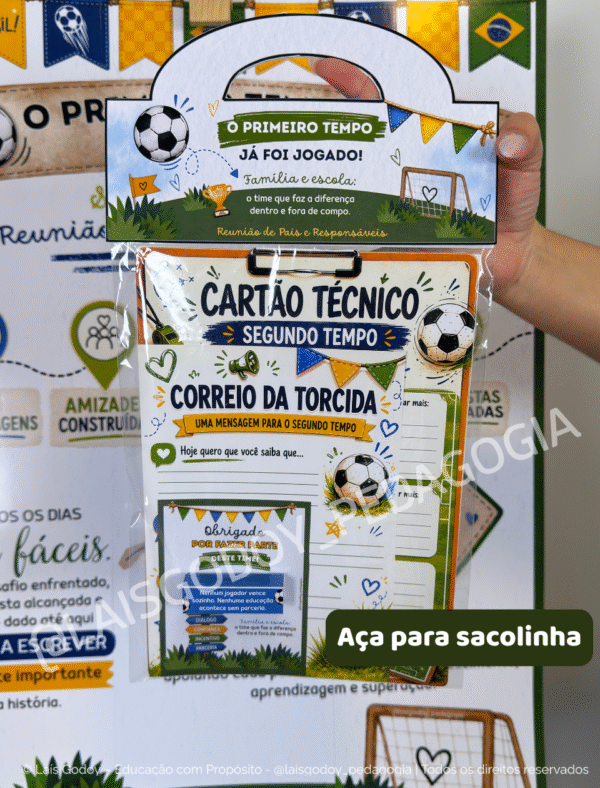 3 Kit de Reunião de Pais e Responsáveis - Experiência em Sala | O primeiro tempo já foi jogado