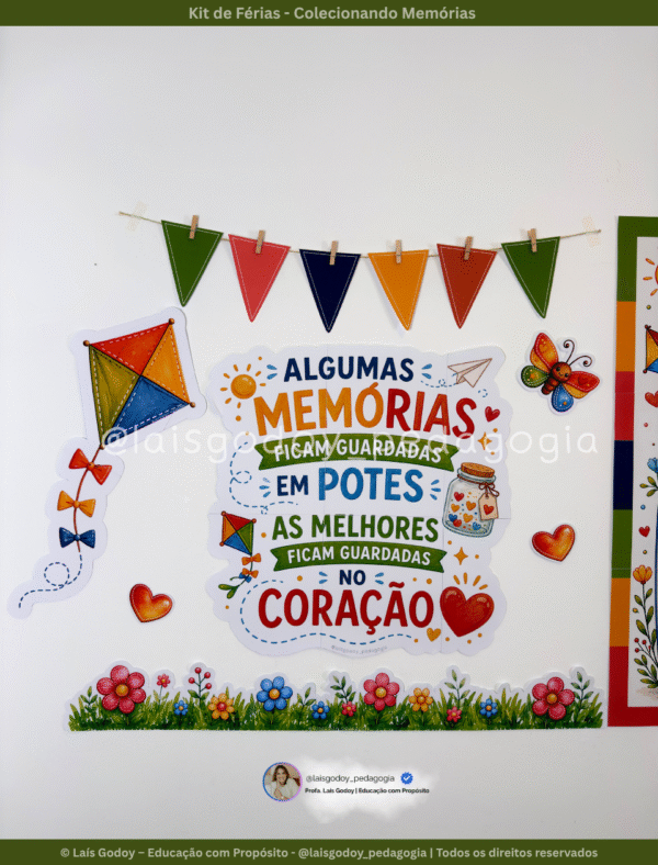 Kit de Férias - Colecionando Memórias