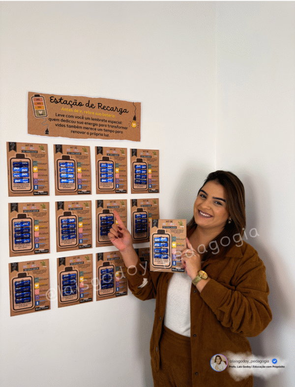 Kit Encerramento de Semestre para Educadores – Recarregando as Energias