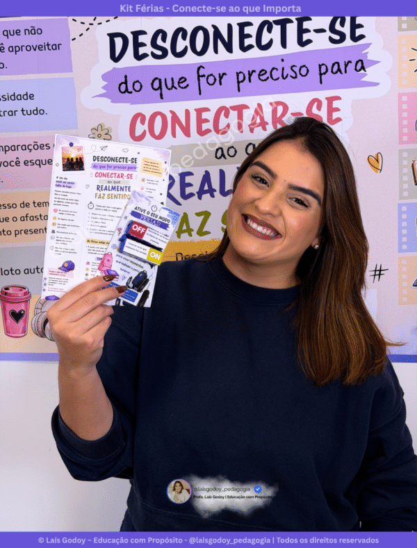 Kit de Férias Escolares | Recesso – Conecte-se ao que Importa