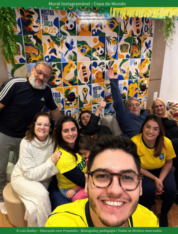 Mural Instagramável Copa do Mundo