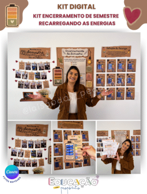 Kit Encerramento de Semestre para Educadores – Recarregando as Energias