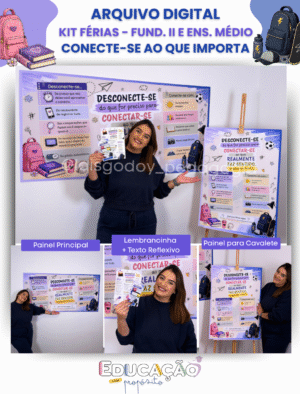 Kit de Férias Escolares | Recesso – Conecte-se ao que Importa