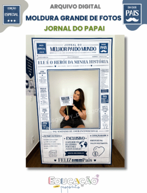 Moldura Fotográfica – Jornal do Melhor Pai do Mundo
