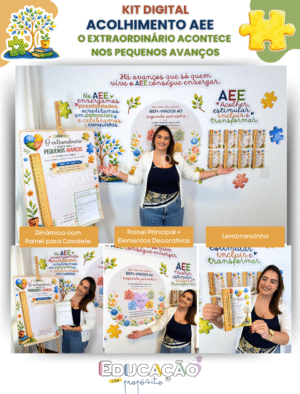 Kit de Acolhimento AEE - O Extraordinário Acontece nos Pequenos Avanços