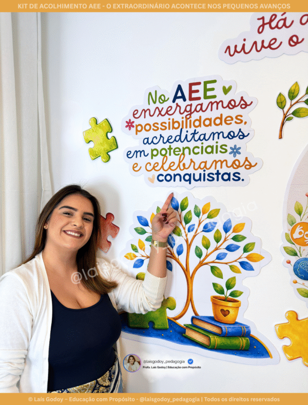 Kit de Acolhimento AEE - O Extraordinário Acontece nos Pequenos Avanços