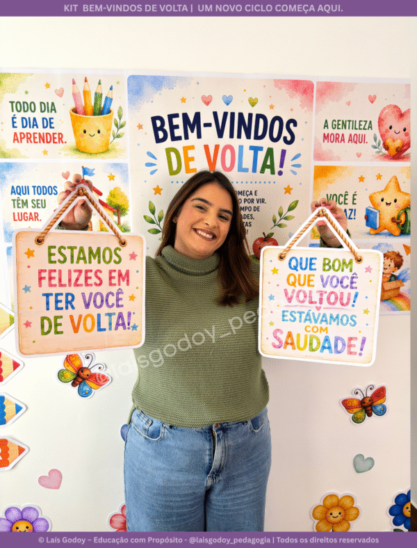 KIT - Bem-Vindos de Volta | Um novo ciclo começa aqui